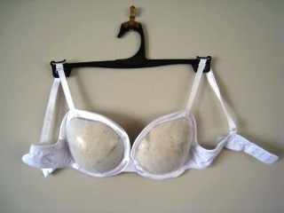 Marble Pushup Bra