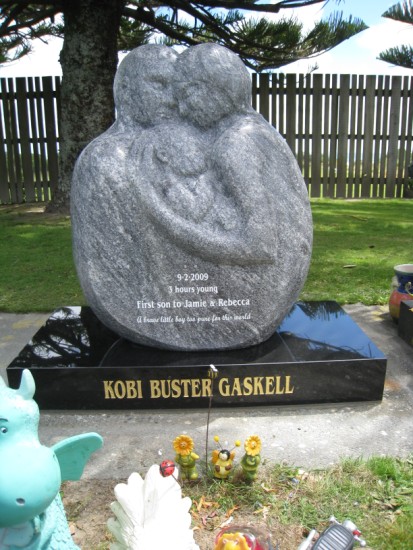 Kobi Gaskell's monument