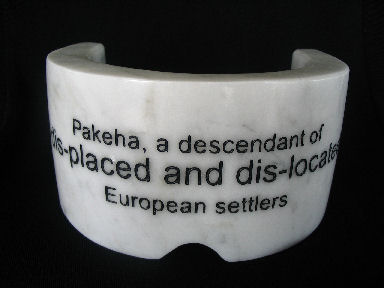 Displaced Pakeha glasses